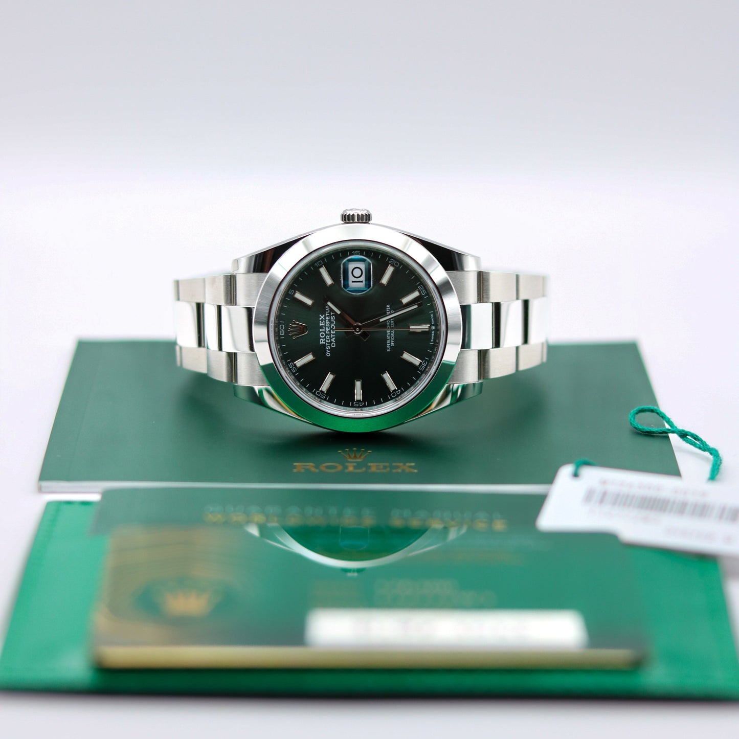 Rolex DateJust 41 "Mint" FULLSET-ZUG-2022