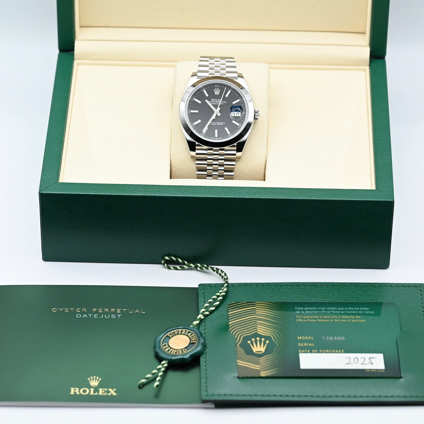 Rolex Datejust 41 mm 126300 FULLSET-ZUG-2025