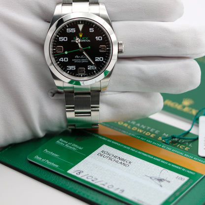 Rolex "AirKing" FULLSET-ZSG-2019