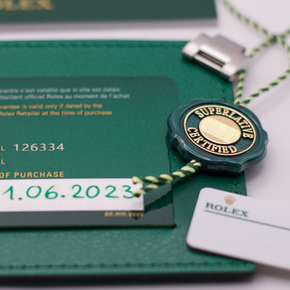 Rolex DateJust 41 mm "Silver" FULLSET-ZUG-2023