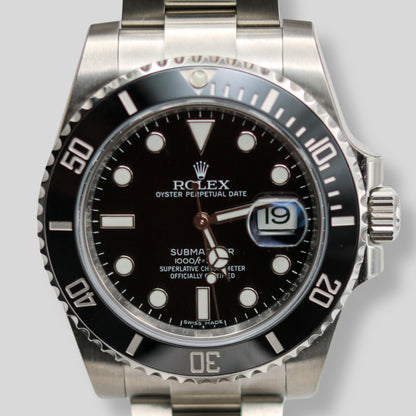 Rolex Submariner 116610LN | NOS | Full Set | 2018 | White Serial Hang Tag | LC100 | teilverklebt FULLSET-ZUG-2018