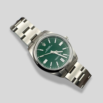 Rolex OysterPerpetual 41 green