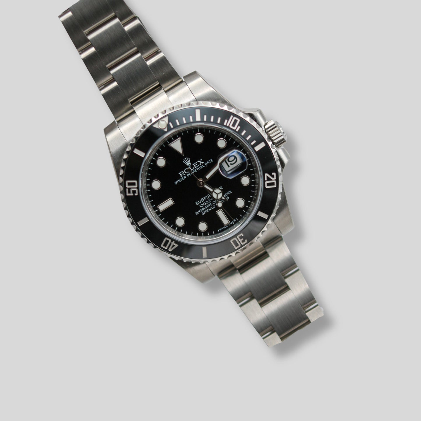 Rolex Submariner 116610LN | NOS | Full Set | 2018 | White Serial Hang Tag | LC100 | teilverklebt FULLSET-ZUG-2018