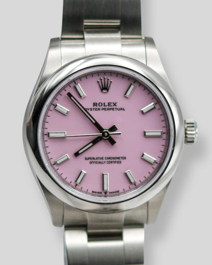 Rolex OysterPerpetual 31 "Candy" FULLSET-ZUG-2025
