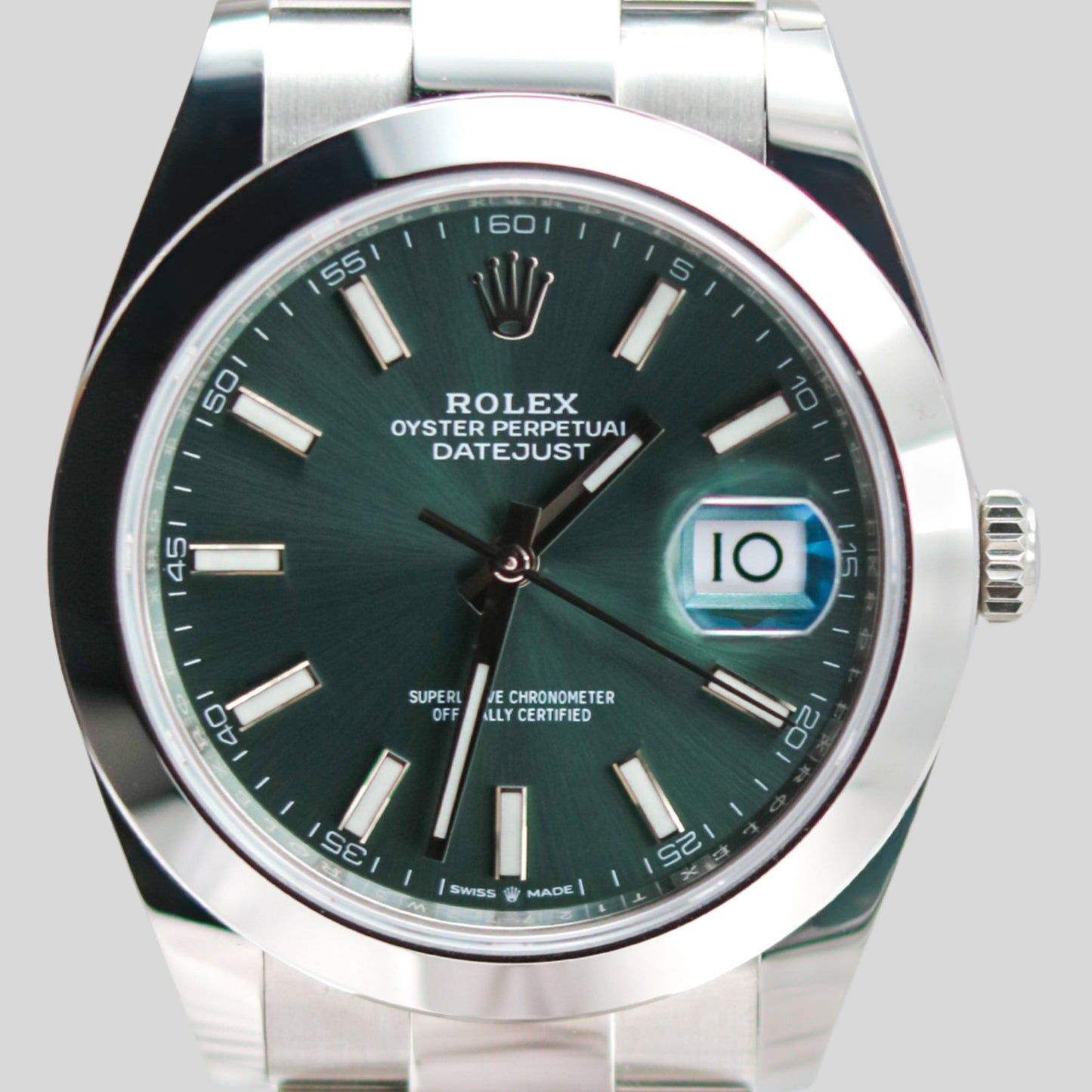 Rolex DateJust 41 "Mint" FULLSET-ZUG-2022