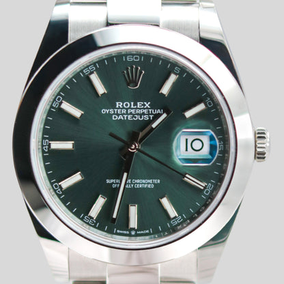 Rolex DateJust 41 "Mint" FULLSET-ZUG-2022