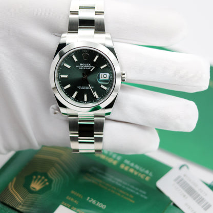 Rolex DateJust 41 "Mint" FULLSET-ZUG-2022