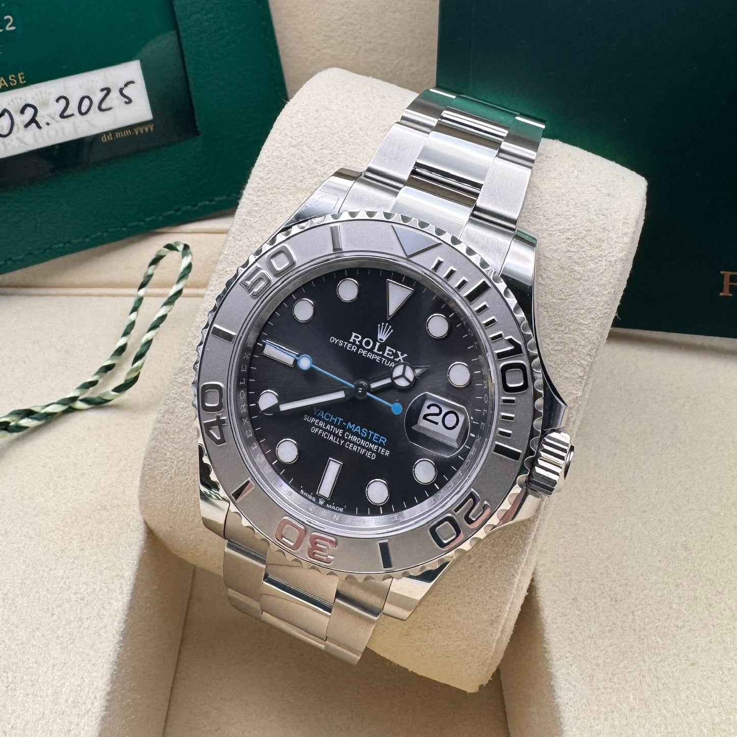 Rolex Yacht-Master 40 Rhodium 02/2025