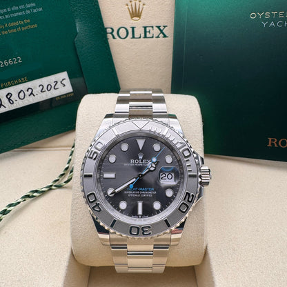 Rolex Yacht-Master 40 Rhodium 02/2025
