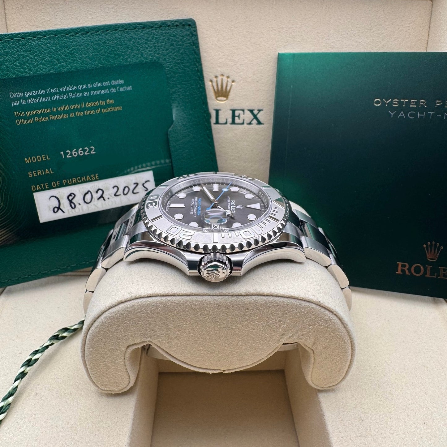 Rolex Yacht-Master 40 Rhodium 02/2025