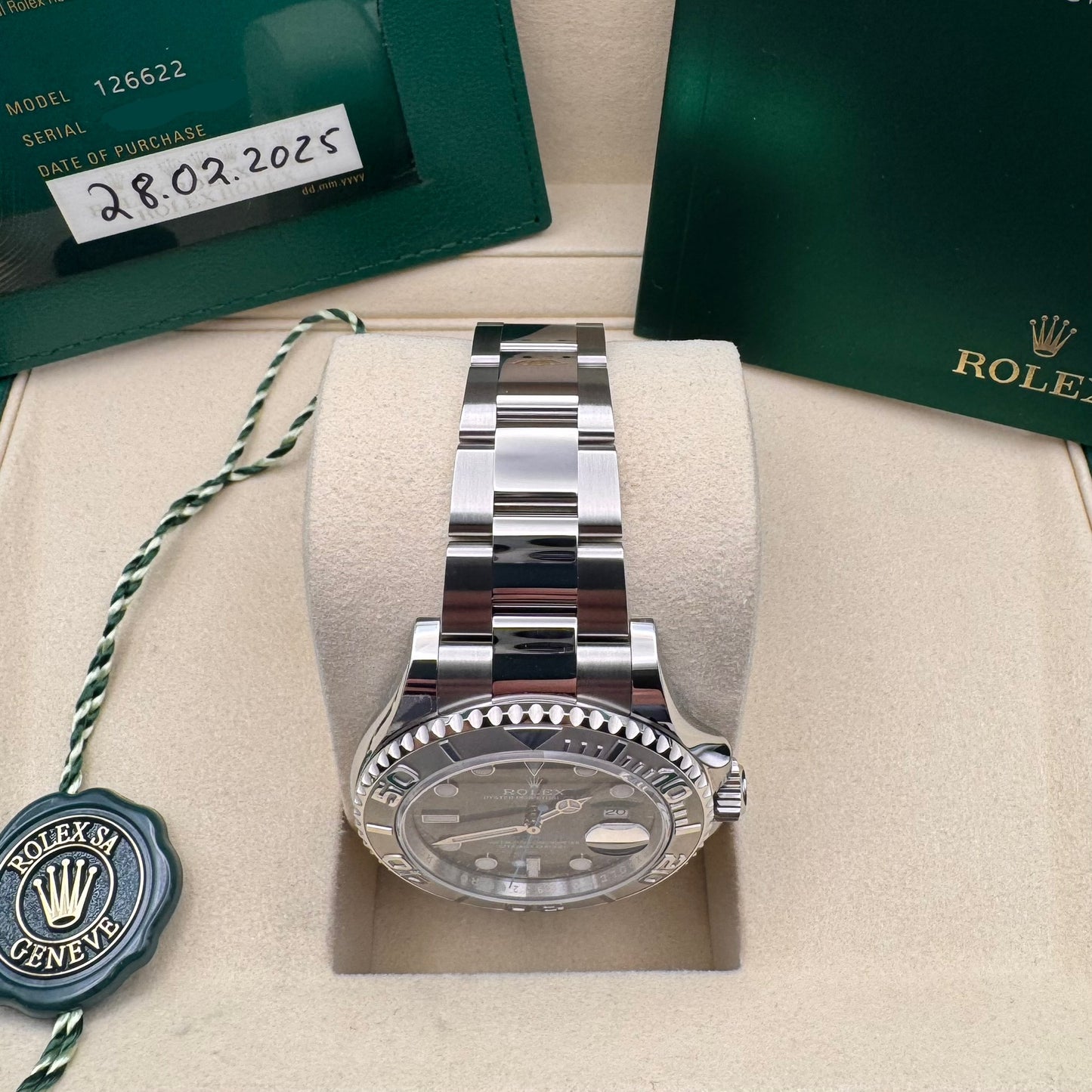 Rolex Yacht-Master 40 Rhodium 02/2025
