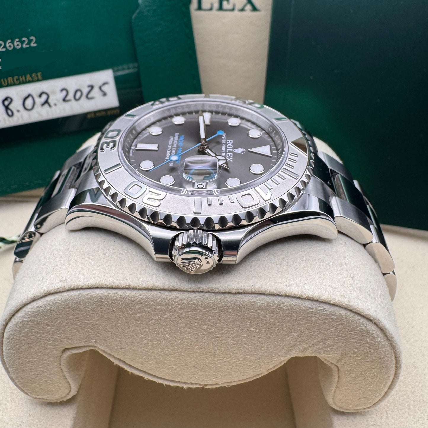 Rolex Yacht-Master 40 Rhodium 02/2025