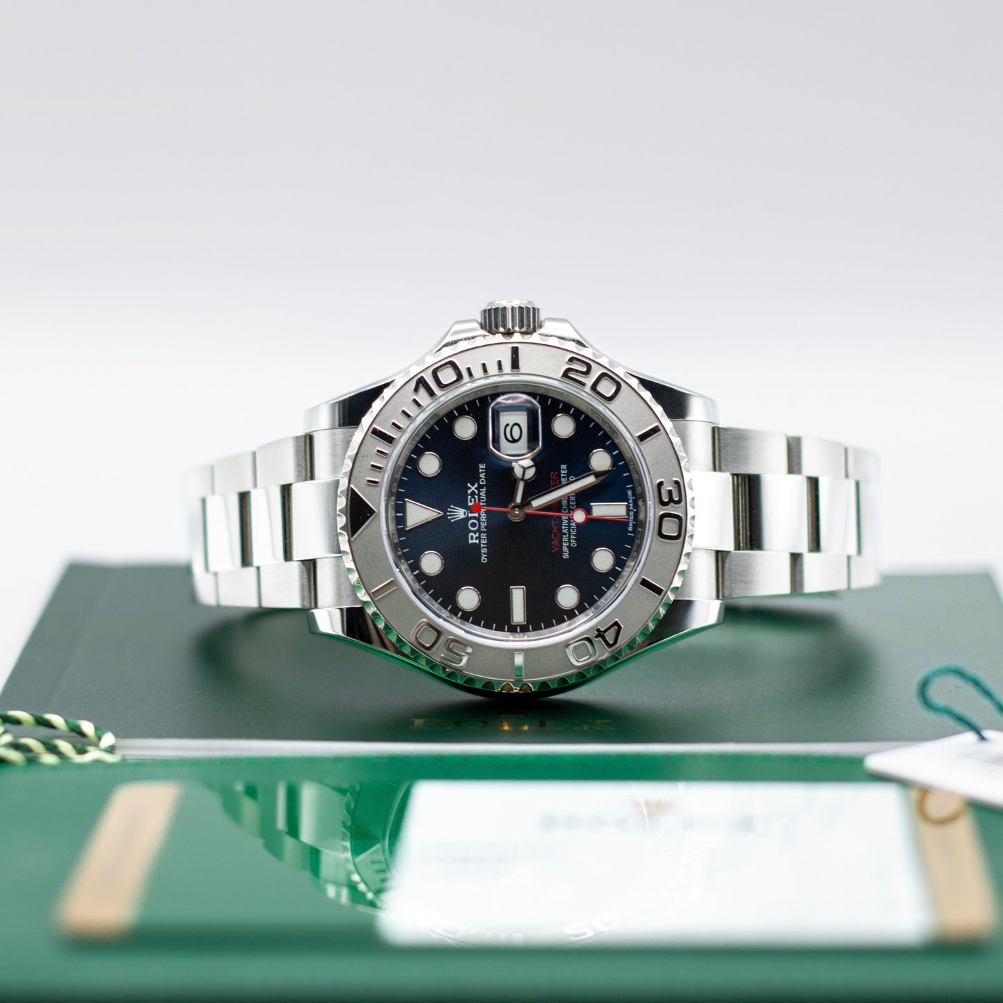 Rolex Yacht-Master Stahl Blue FULLSET-ZSG-2018