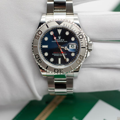 Rolex Yacht-Master Stahl Blue FULLSET-ZSG-2018