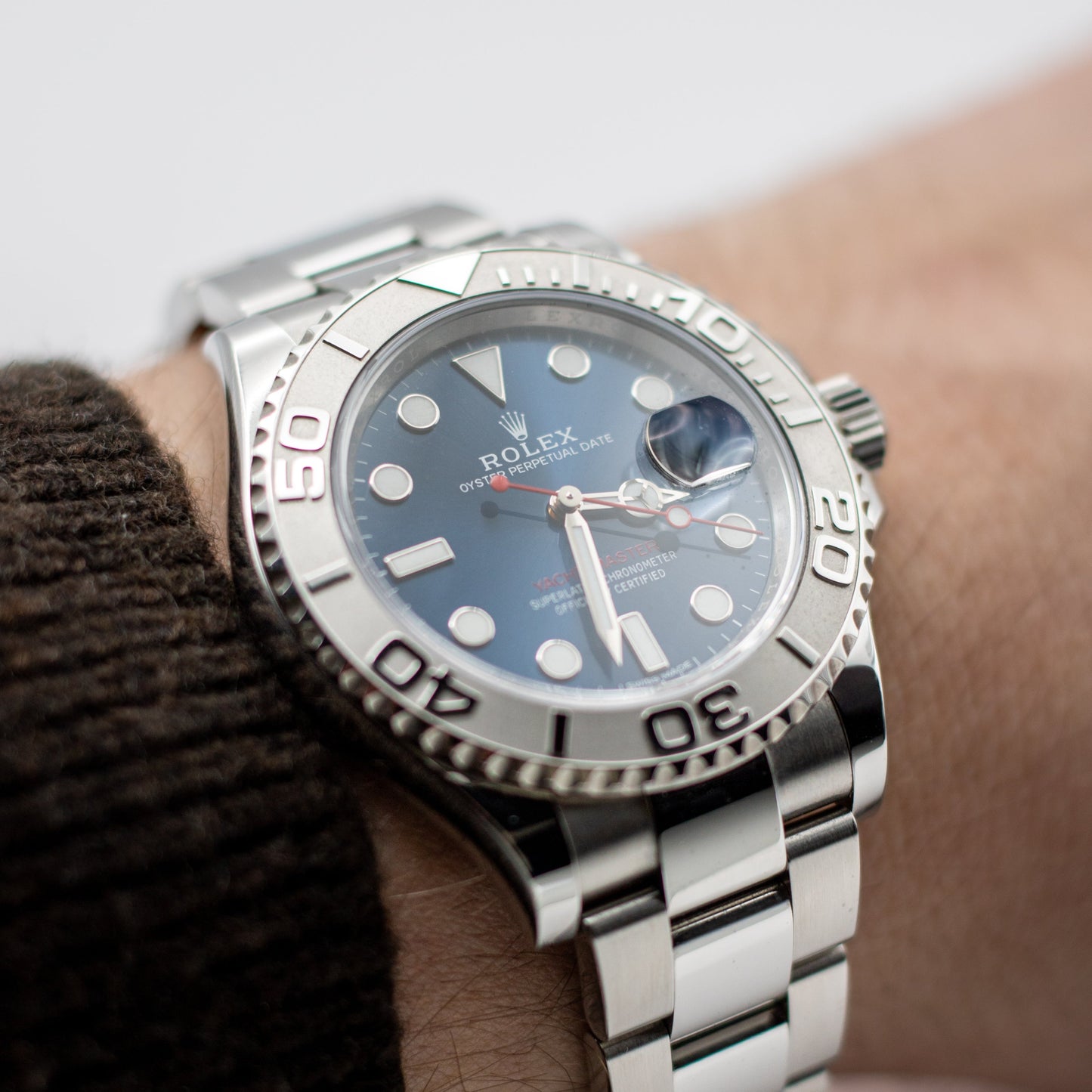 Rolex Yacht-Master Stahl Blue FULLSET-ZSG-2018